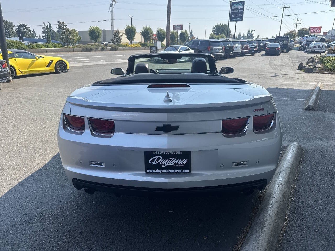 Used 2012 Chevrolet Camaro LT w/ RS Package RWD image 5