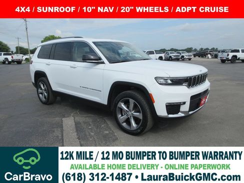 Used 2022 Jeep Grand Cherokee L Limited AWD/4WD image 1