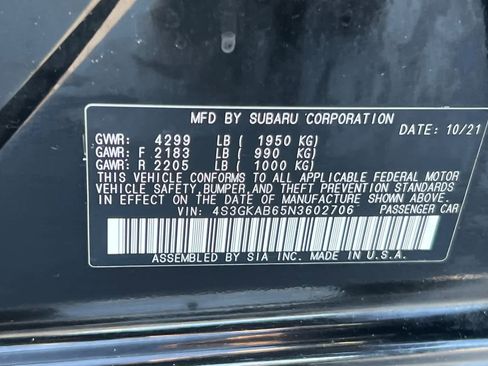Used 2022 Subaru Impreza 2.0i w/ Popular Package #1 AWD/4WD image 30