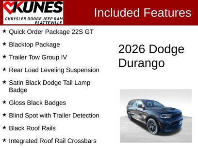 New 2026 Dodge Durango GT