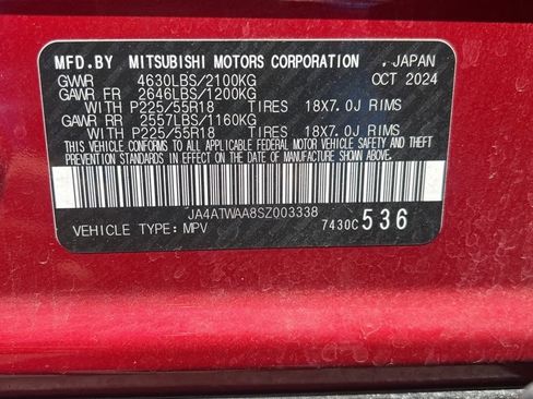 Used 2025 Mitsubishi Eclipse Cross SE AWD/4WD image 4