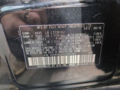 Used 2016 Subaru Outback 2.5i Premium w/ Popular Package #1 image 29