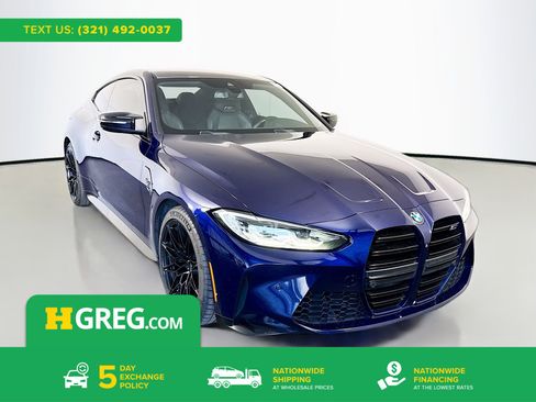 Used 2022 BMW M4 Competition w/ Executive Package RWD image 1