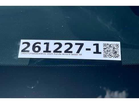 Certified 2025 Honda Accord SE image 50