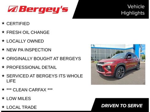 Certified 2022 Chevrolet TrailBlazer RS AWD/4WD image 4
