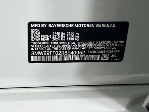 Certified 2024 BMW 330i xDrive Sedan w/ Premium Package AWD/4WD image 31