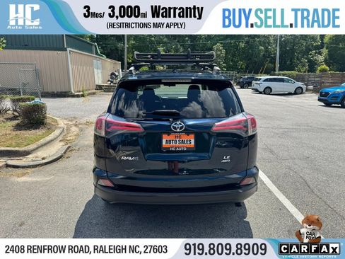 Used 2018 Toyota RAV4 LE w/ All Weather Liner Package AWD/4WD image 4