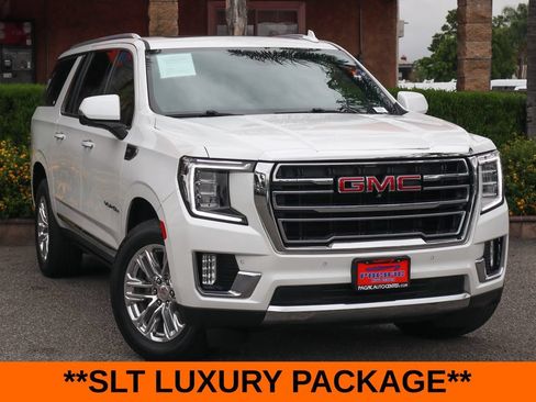 Used 2021 GMC Yukon XL SLT w/ SLT Premium Package AWD/4WD image 2