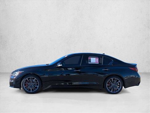 Used 2024 INFINITI Q50 Red Sport 400 w/ Black Opal Edition image 9