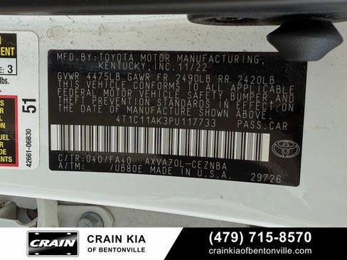 Used 2023 Toyota Camry LE FWD image 34