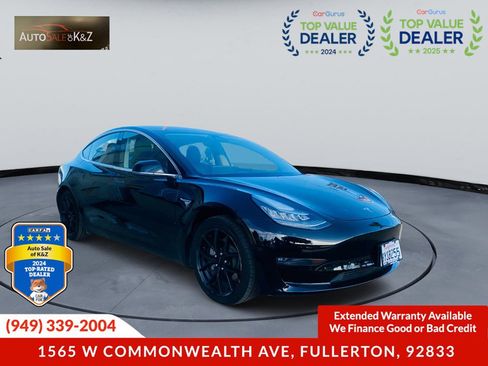 Used 2018 Tesla Model 3 Long Range AWD/4WD image 4