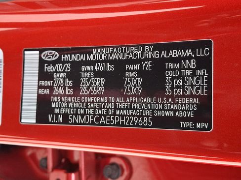 Certified 2023 Hyundai Tucson SEL w/ Convenience Package image 29