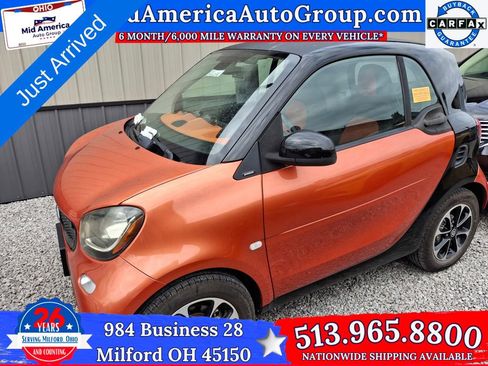 Used 2016 smart fortwo passion image 1