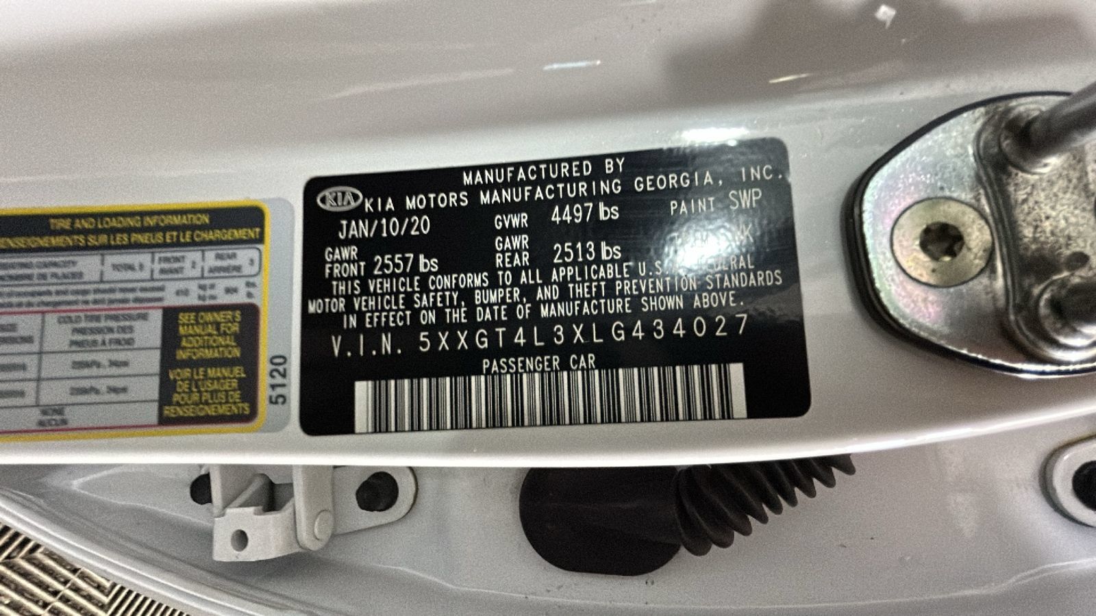 Used 2020 Kia Optima LX FWD image 12