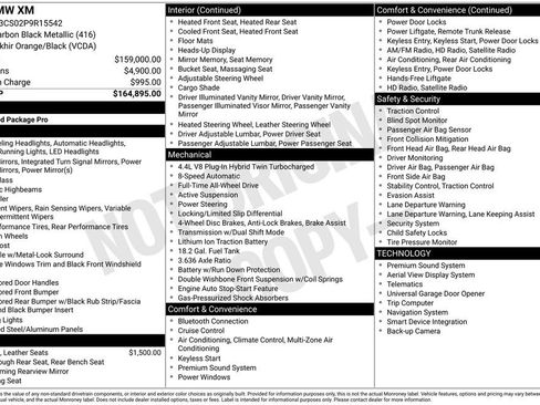 Used 2023 BMW XM image 11