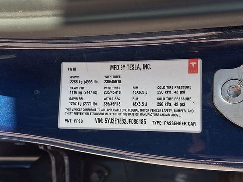 Used 2018 Tesla Model 3 Long Range AWD/4WD image 29