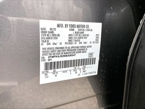 Used 2022 Ford Edge SEL w/ Convenience Package image 34