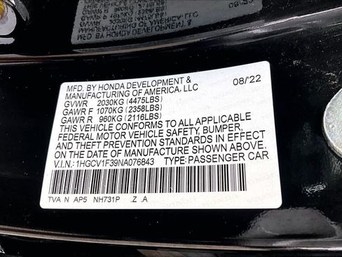 Used 2022 Honda Accord Sport image 33