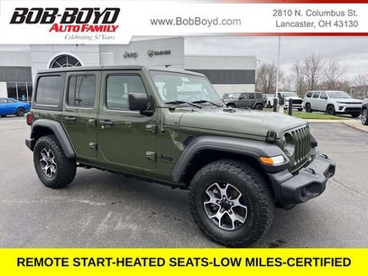 Certified 2022 Jeep Wrangler Unlimited Sport