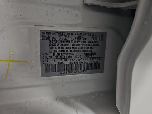 Certified 2025 Nissan Sentra S FWD image 28