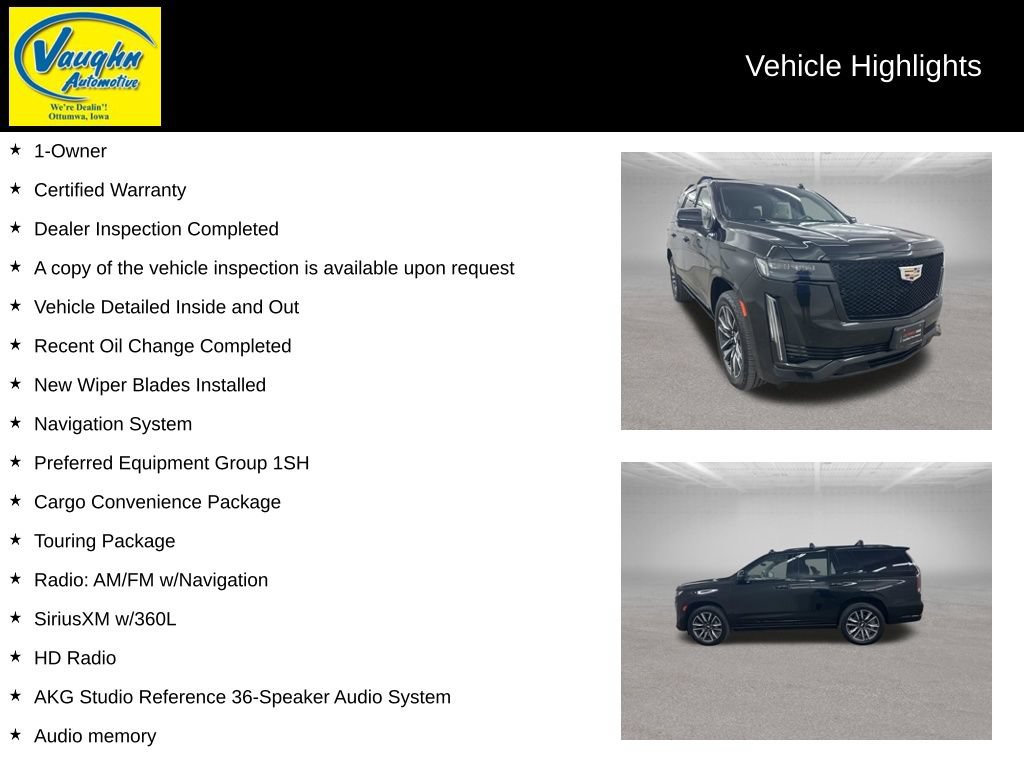 Used 2023 Cadillac Escalade Sport Platinum AWD/4WD image 2