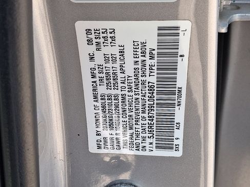 Used 2009 Honda CR-V EX-L image 4