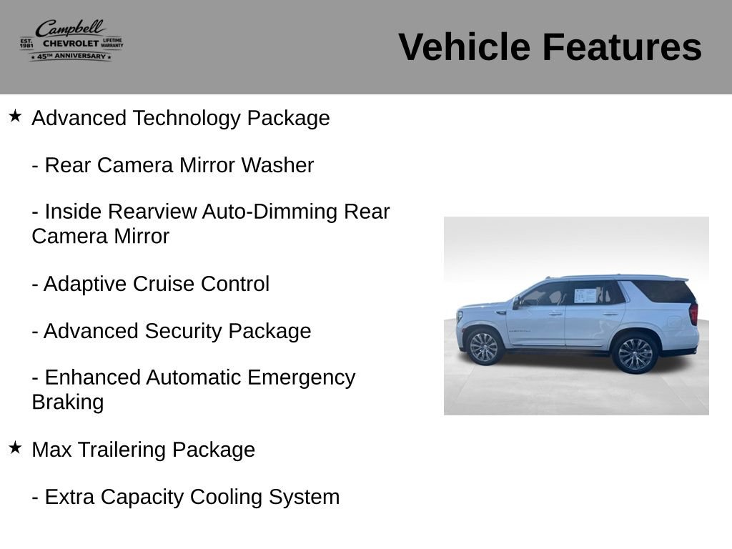Used 2021 GMC Yukon Denali w/ Denali Ultimate Package RWD image 21