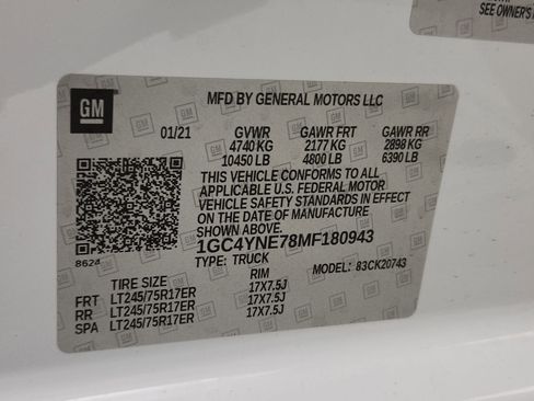 Used 2021 Chevrolet Silverado 2500 LT w/ Convenience Package image 33