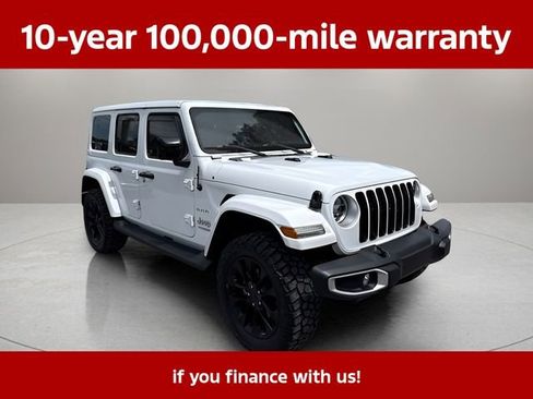 Used 2021 Jeep Wrangler Unlimited Sahara w/ Cold Weather Group AWD/4WD image 14