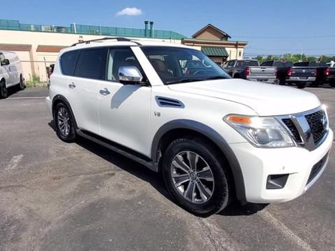 Used 2017 Nissan Armada Platinum w/ Captain Seat Package AWD/4WD image 2
