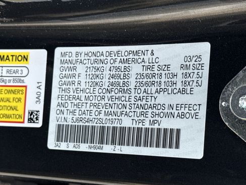 Certified 2025 Honda CR-V EX-L image 42