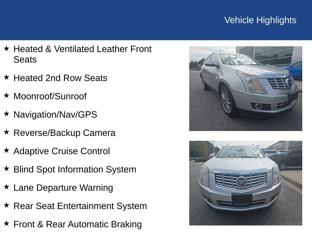 Used 2013 Cadillac SRX Premium w/ Driver Assist Package AWD/4WD image 8