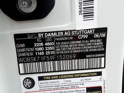 Used 2009 Mercedes-Benz SL 550 image 32