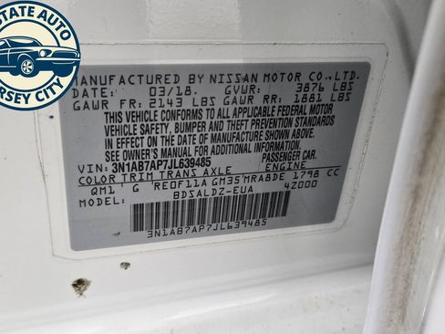 Used 2018 Nissan Sentra SV FWD image 22