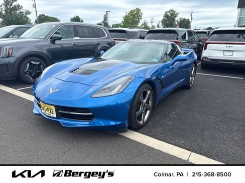 Used 2014 Chevrolet Corvette Stingray Coupe w/ 3LT Preferred Equipment Group RWD image 1