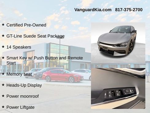 Certified 2022 Kia EV6 GT-Line w/ GT-Line Suede Seat Package image 6