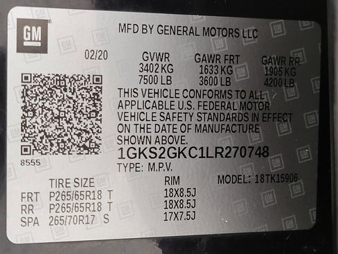 Used 2020 GMC Yukon XL SLT w/ Open Road Package image 33