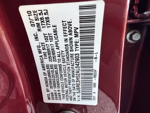 Used 2010 Honda CR-V EX image 30