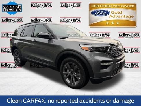 Certified 2023 Ford Explorer XLT w/ Equipment Group 202A AWD/4WD image 1