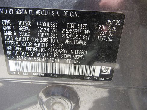 Used 2020 Honda HR-V EX image 6