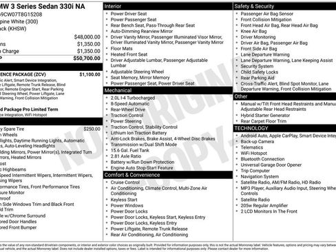 Used 2026 BMW 330i Sedan w/ Convenience Package RWD image 6