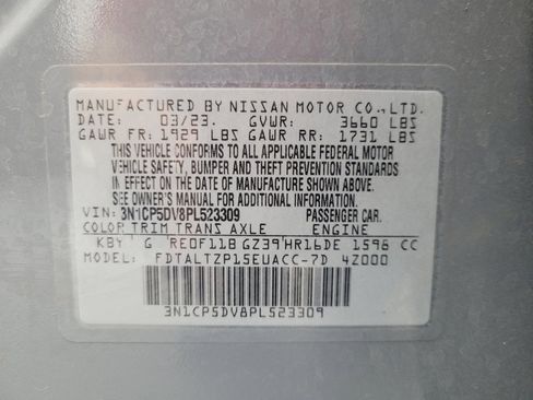 Used 2023 Nissan Kicks SR w/ SR Premium Package FWD image 33