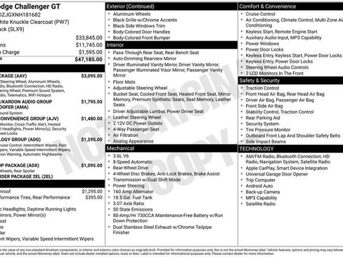 Used 2022 Dodge Challenger GT w/ Plus Package RWD image 2