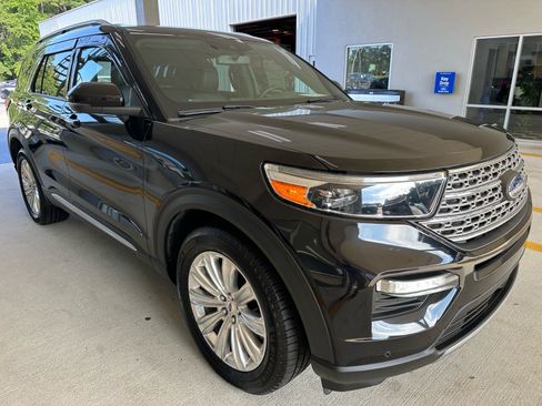 Used 2020 Ford Explorer Limited w/ Class III Trailer Tow Package RWD image 9