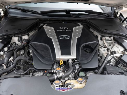 Used 2018 INFINITI Q50 Red Sport 400 w/ Sensory Package (Sport) image 49