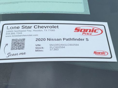 Used 2020 Nissan Pathfinder S image 32