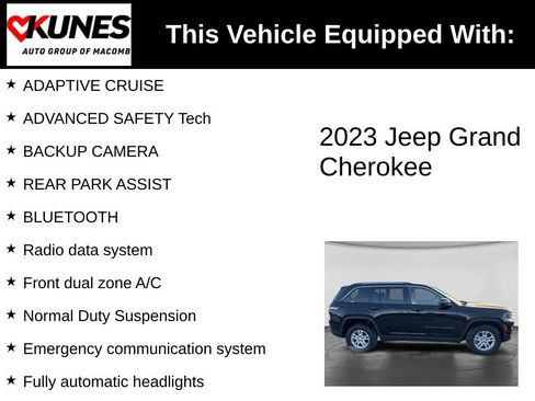 Used 2023 Jeep Grand Cherokee Laredo AWD/4WD image 3