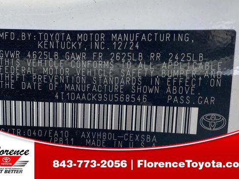 Used 2025 Toyota Camry SE w/ Multimedia Upgrade Package FWD image 21