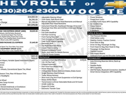 Used 2016 RAM 1500 Express w/ Black Ram 1500 Express Group image 37