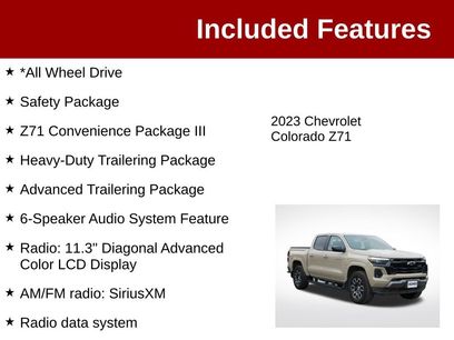 Used 2023 Chevrolet Colorado Z71 w/ Z71 Convenience Package 2